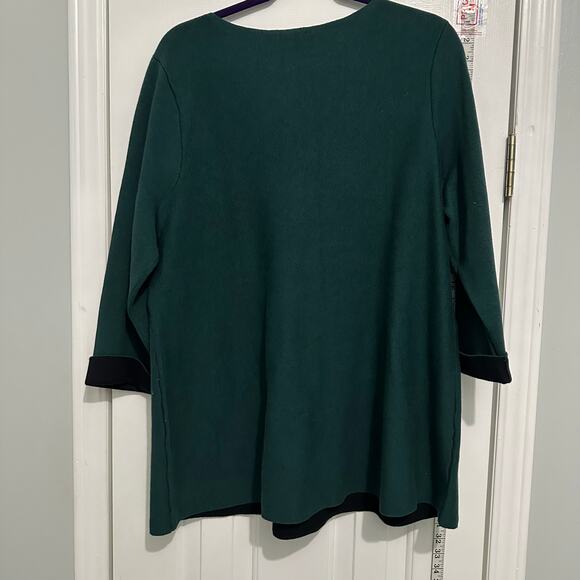 Chicos double knit pullover tunic top XL 3 - Picture 5 of 8